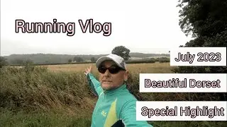 Running Vlog   Sunny Dorset  U K  Don't miss the scenic highlight   Comment if you see it! #runner