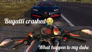 my Bugatti crashed 😭what happened to my duke full detailed video (MALAYALAM)