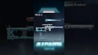 😱 FREE GLACIER VSS 🥶SKIN IN PUBG🔥 FROM RP &Agrave;16🥵😱WINTER PATROL 🥶 VSS 🔥🤩