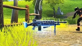 New Fortnite Weapon SHOWCASE: LMG (Light Machine Gun) v3.5