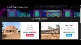 Venue Booking for Campus Events | Smart Campus Event Management System