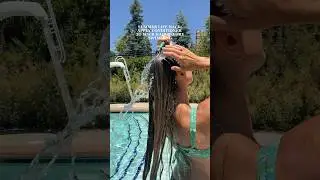 This saves my hair in the summer! #hair #hairtips #hairhacks #haircare #healthyhair #summer #swim