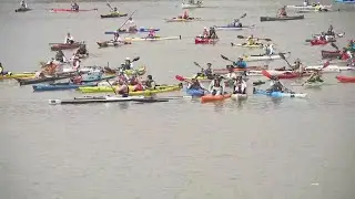 MR340 river race begins with 600 racers in Kansas City
