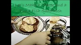 Let's Make a Cheese and a Tuna Fish Sandwich #shorts (Aretha Franklin 