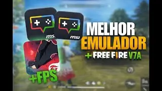 🔥 O MELHOR EMULADOR FREE FIRE 2026 | PC FRACO E FORTE + V7A + HUD + SENSI