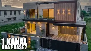 1 Kanal House by Asad Afzal Sector T Phase 7 DHA, Lahore - Pakistan