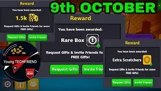 8 BALL POOL REWARD LINKS // RARE BOX + 2 FREE SCRATCHERS + 2K COINS // 9th OCTOBER// CLAIM NOW