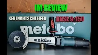 🔨 Werkzeug Reviews 🗜️⚠️ #Metabo Knse 9-150 Kehlnahtschleifer