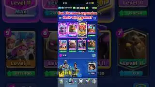 Can the most expensive clash royale deck win in a game? #clashroyale #clashroyaleshorts