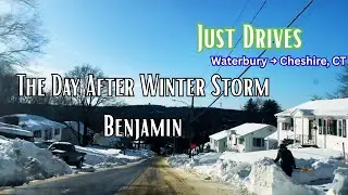 First Drive out after Snowstorm Benjamin