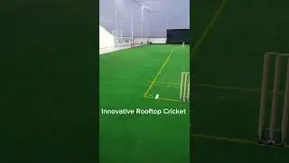 Innovative Rooftop Cricket Pitch A Pictures #cricket