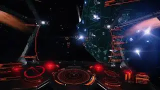 Elite Dangerous: Krait Mk II All Fragment Canons (Not Engineered) vs Expert Python Pirate