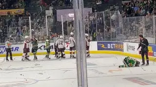 Petes@Knights G5 R4 Playoffs INJURY