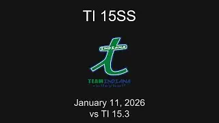 2026-01-11: HIGHLIGHTS - TI 15SS vs TI 15.3