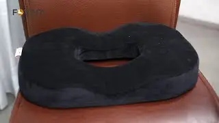FOVERA Orthopedic Donut Seat Cushion Pillow &ndash; Pain Relief for Hemorrhoids/Piles