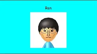 Ren Mii from Wii Party