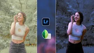 Moody Light Blue Tone Lightroom Photo Editing - Best Tips 2025