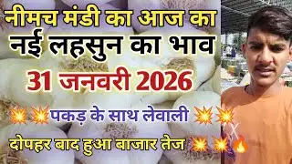 नीमच मंडी आज का नई लहसुन का भाव  / Neemuch mandi bhav today /Neemuch mandi lahsun bhav