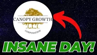 $CGC STOCK UPDATE! ANOTHER INSANE TRADING DAY FOR CANOPY GROWTH STOCK! LONG TERM OUTLOOK FOR $CGC!