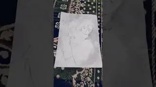 lord Ram and Hanuman Ji drawing 🕉️