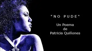 NO PUDE - De Patricia Quiñones - Voz: Ricardo Vonte