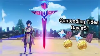 Contending Tides day #5 [Genshin Impact]