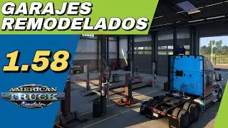 REWORK en los GARAJES de ATS y ETS2 - Nuevos Garajes en American Truck Simulator - Noticia
