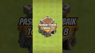 Pasukan Terbaik TH 8 versi gua edisi 2025!!🔥 #clashofclans #shorts #coc #ryuuizuna #fyp #th8