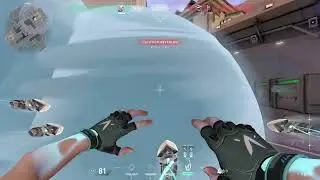when valorant accidentally gives you hacks...