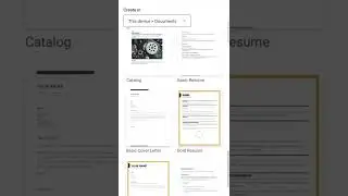 how to make cv and resume in mobile in Ms word #shorts