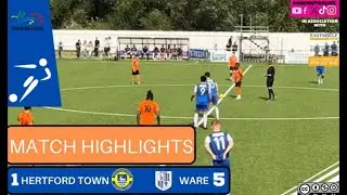 Match highlights of the East Herts Derby Hertford Town  v  Ware