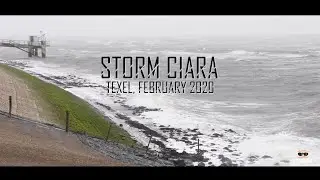 Storm Ciara, Texel february 2020. (4K) justinsinner.nl