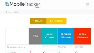 MTF premium plan//Mobile Tracker premium plan update new version #mtf
