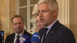 Budget: Laurent Wauquiez se f&eacute;licite du gel du bar&egrave;me de l'imp&ocirc;t sur le revenu | AFP Extrait