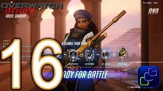 Overwatch PS4 Gameplay - Part 16 - Competitive Match Ana on Oasis Gardens