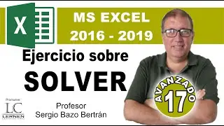 Curso GRATUITO de EXCEL AVANZADO | Parte 17 | Ejercicio de práctica de SOLVER
