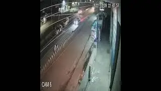 CCTV Footage of accident at Gangyal