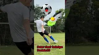 Long range power shoot football technique with predator25 boots #skony7 #football #powershot #adidas