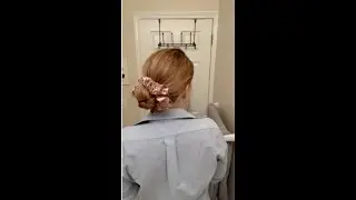 Резинка для волос, которую можно сделать за 1 минуту!