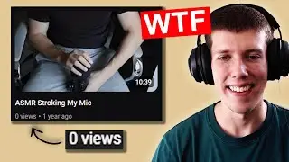 Я смотрел ASMR-видео, которые никто не просмотрел.