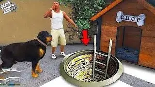 Shinchan and Franklin Found Secret Hidden Bunker in Front of Chop House in GTA 5