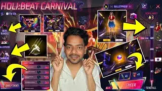 How To Get Free Bundle 😱 | Free Fire Holi Event Free Magic Cube 😱 | Free Fire New Event