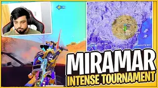 INTENSE TOURNAMENT FIGHT IN MIRAMAR - PUBG MOBILE - FM RADIO YT