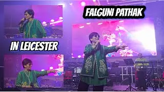 Falguni Pathak in Leicester | Falguni Pathak Garba 2024 | garba Queen Falguni Pathak in Leicester |