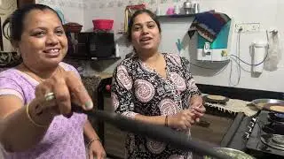 પપ્પા એ બનાયુ લીલી હરદરનું શાક 