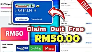 Tanpa invite !! Claim RM50 Duit Percuma 2025 !! ( Bank ke TNG )