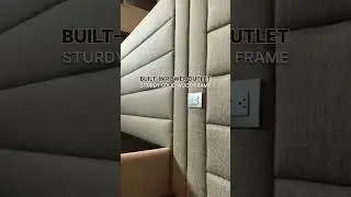 Luxury Upholstered Bed &ndash; Modern Design & Ultimate Comfort | Bedroom Upgrade 2025