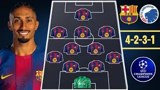 Barcelona vs Copenhagen 🏆 Champions League Prediction LINE-UP | Who Wins Tonight? 👀