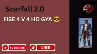 FIRSE 4 V 4 HO GYA 😎 #viralvideo #scarfall2 #gaming #player 