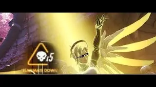 Overwatch - Mercy - Heroes Never Die.. Unless it's for a Huge Rez
